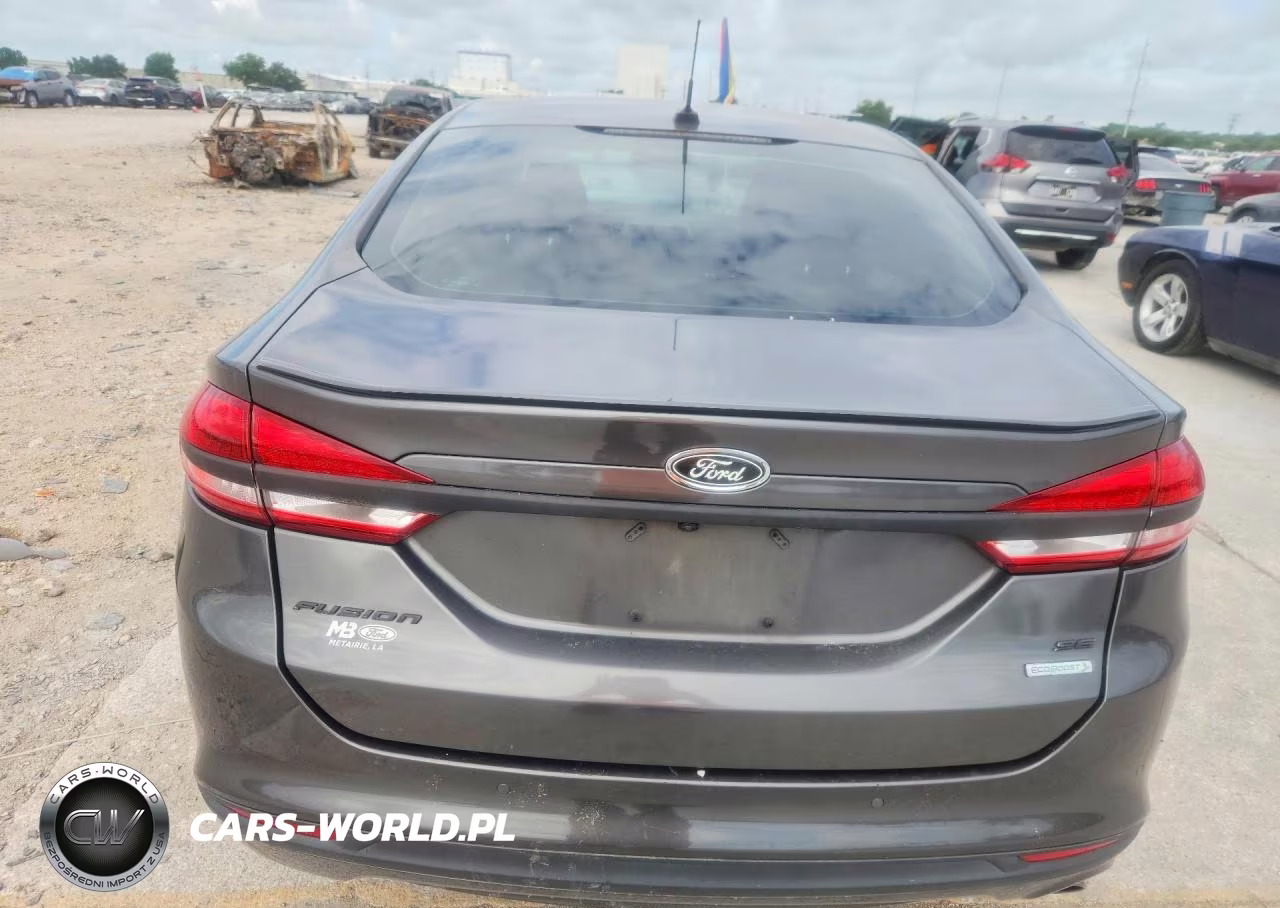 2017 Ford Fusion Se VIN:3FA6P0HD1HR371831 - 6