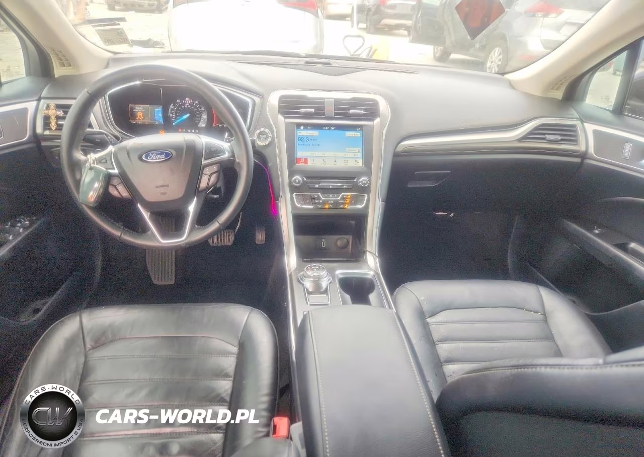 2017 Ford Fusion Se VIN:3FA6P0HD1HR371831 - 8