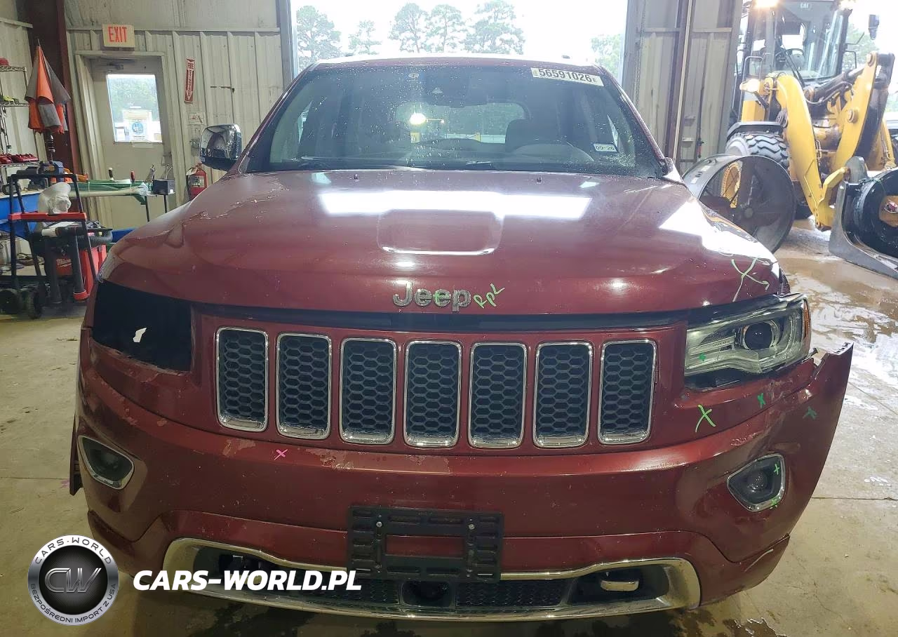 2014 Jeep Grand Cherokee Overland VIN:1C4RJFCG1EC129631 - 5