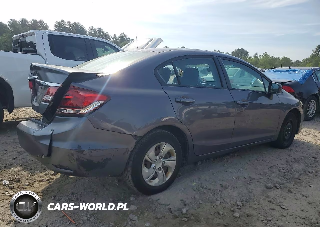 2015 Honda Civic Lx VIN:19XFB2F56FE700530 - 3