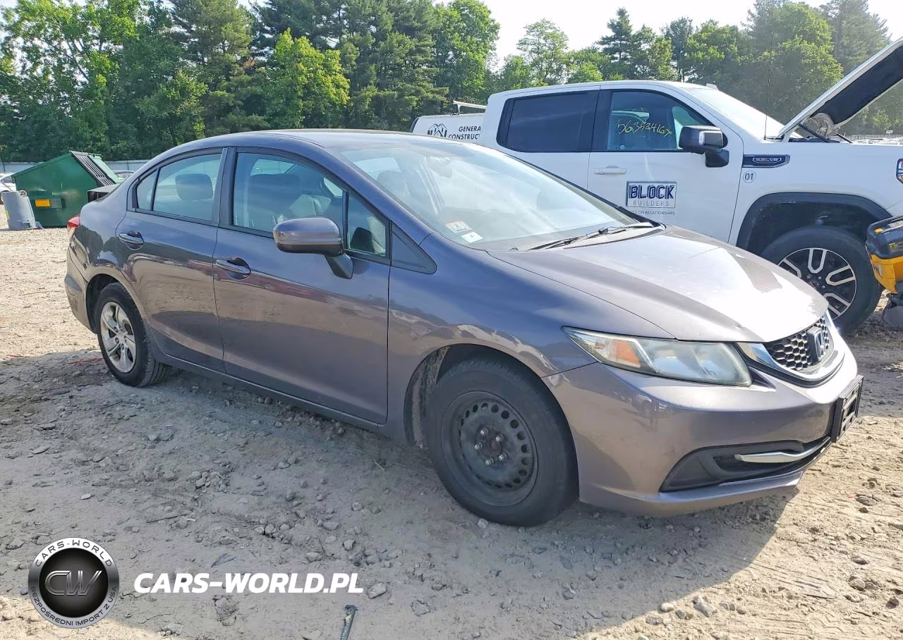 2015 Honda Civic Lx VIN:19XFB2F56FE700530 - 4