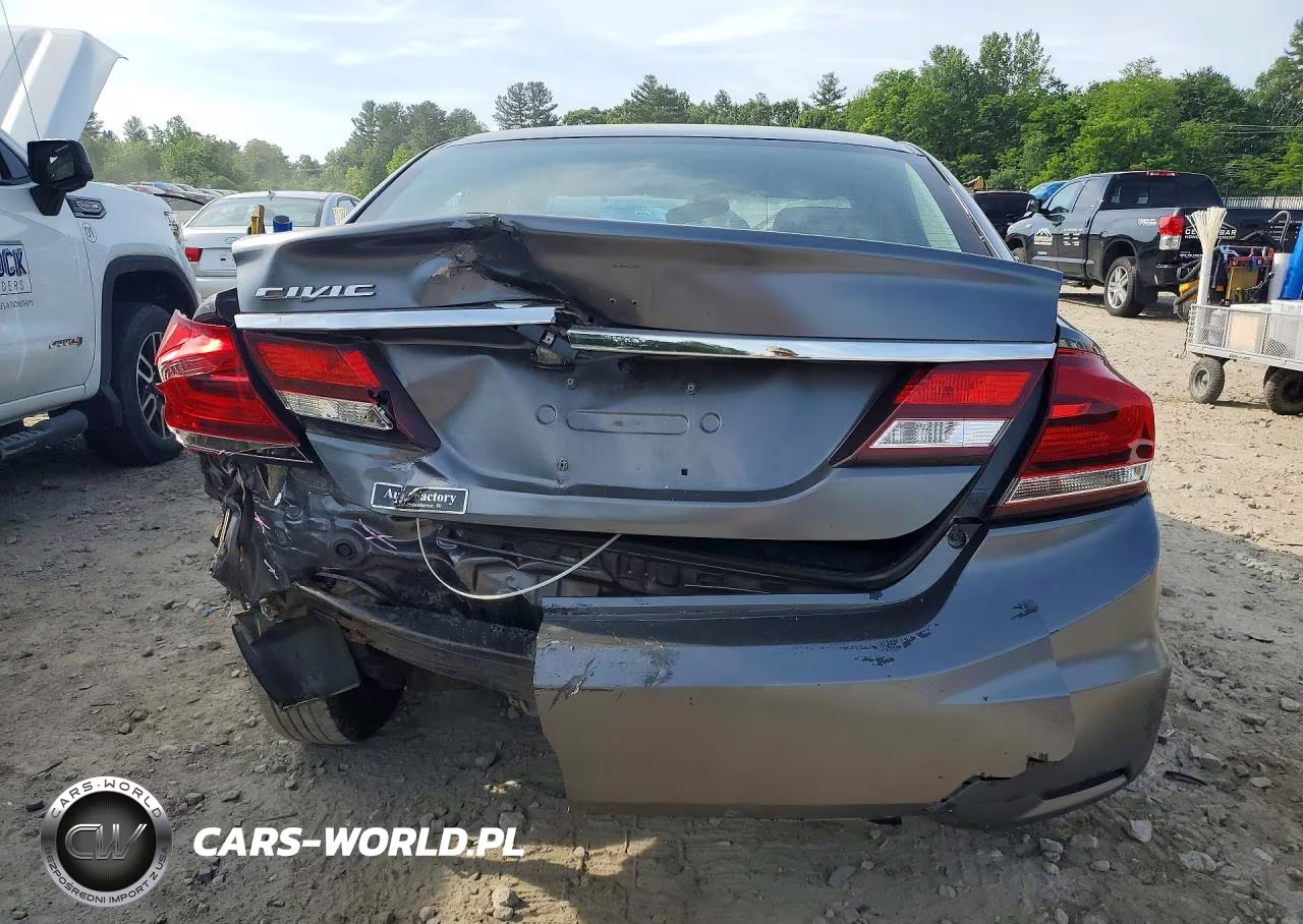 2015 Honda Civic Lx VIN:19XFB2F56FE700530 - 6