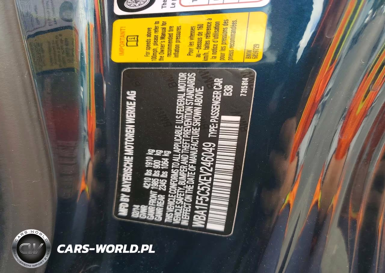 2014 BMW 228 I VIN:WBA1F5C5XEV246049 - 12