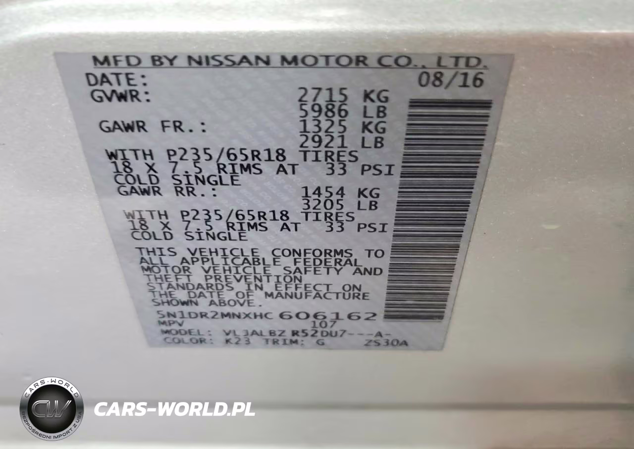2017 Nissan Pathfinder S VIN:5N1DR2MNXHC606162 - 13