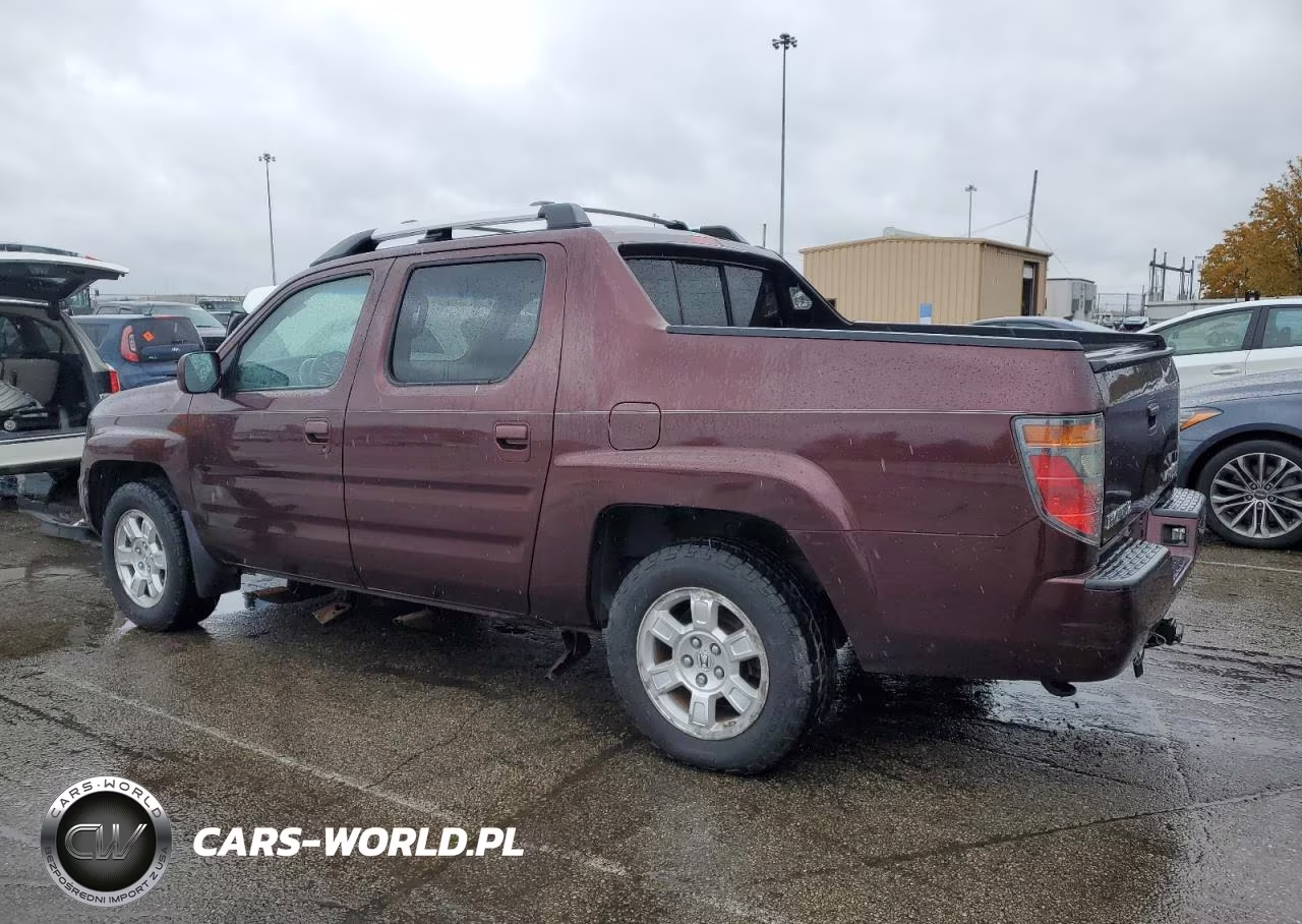 2008 Honda Ridgeline Rtl VIN:2HJYK16578H518728 - 2