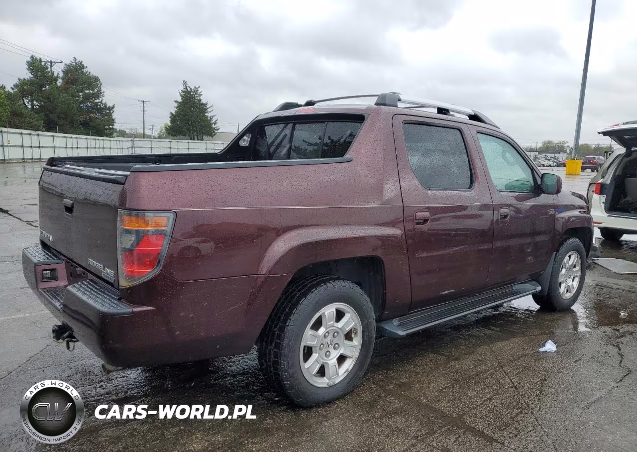 2008 Honda Ridgeline Rtl VIN:2HJYK16578H518728 - 3