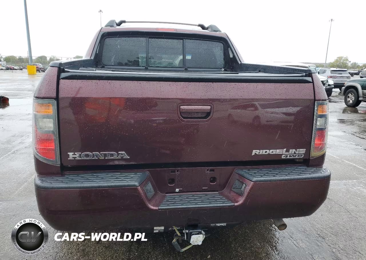 2008 Honda Ridgeline Rtl VIN:2HJYK16578H518728 - 6