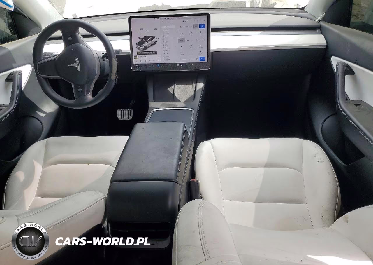 2022 Tesla Model Y VIN:7SAYGDEE1NF355362 - 8