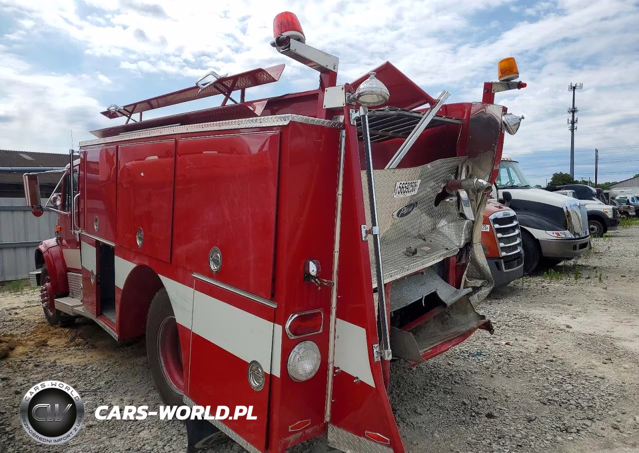 1995 International 4000 4900 - Pumper Fire Truck VIN:1HTSDAAR5SH598402 - 3