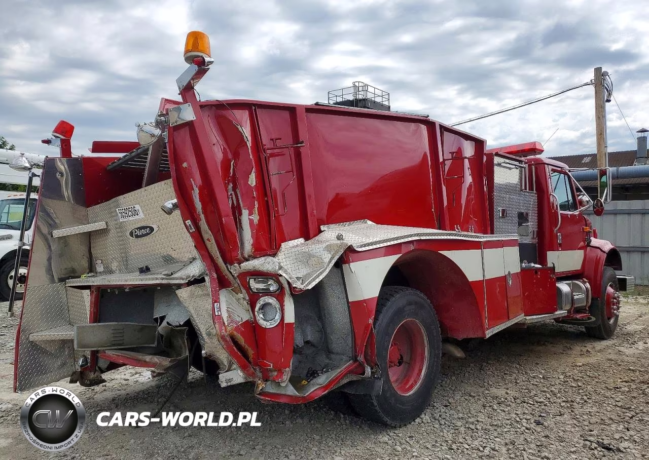 1995 International 4000 4900 - Pumper Fire Truck VIN:1HTSDAAR5SH598402 - 4