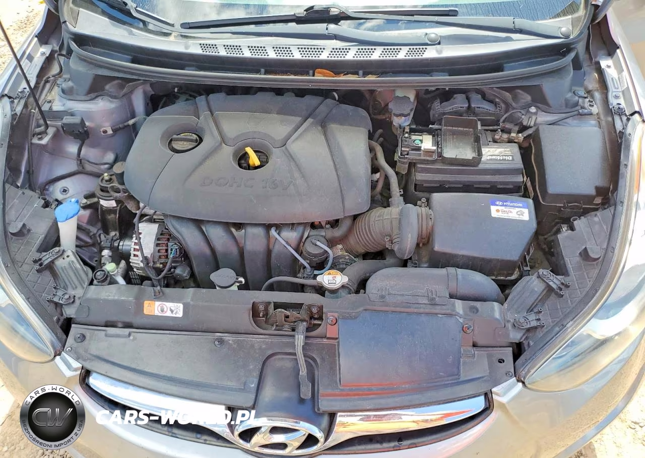 2013 Hyundai Elantra Gls VIN:KMHDH4AE9DU754584 - 11