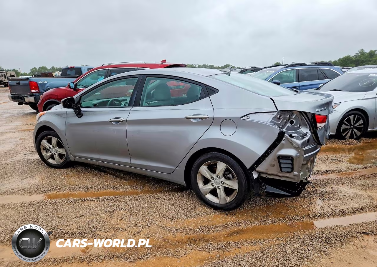 2013 Hyundai Elantra Gls VIN:KMHDH4AE9DU754584 - 2