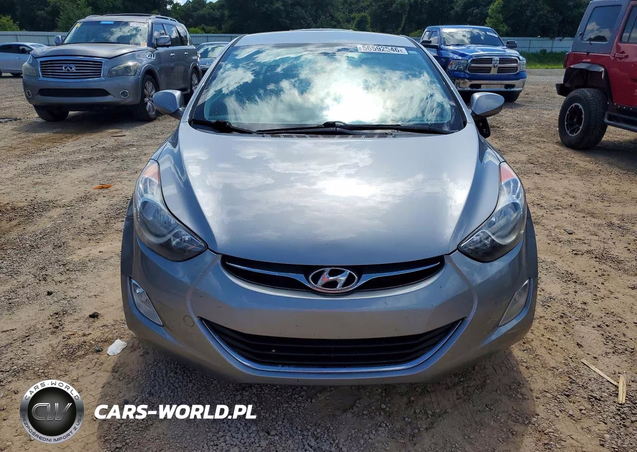 2013 Hyundai Elantra Gls VIN:KMHDH4AE9DU754584 - 5