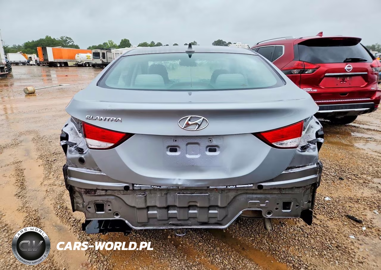 2013 Hyundai Elantra Gls VIN:KMHDH4AE9DU754584 - 6