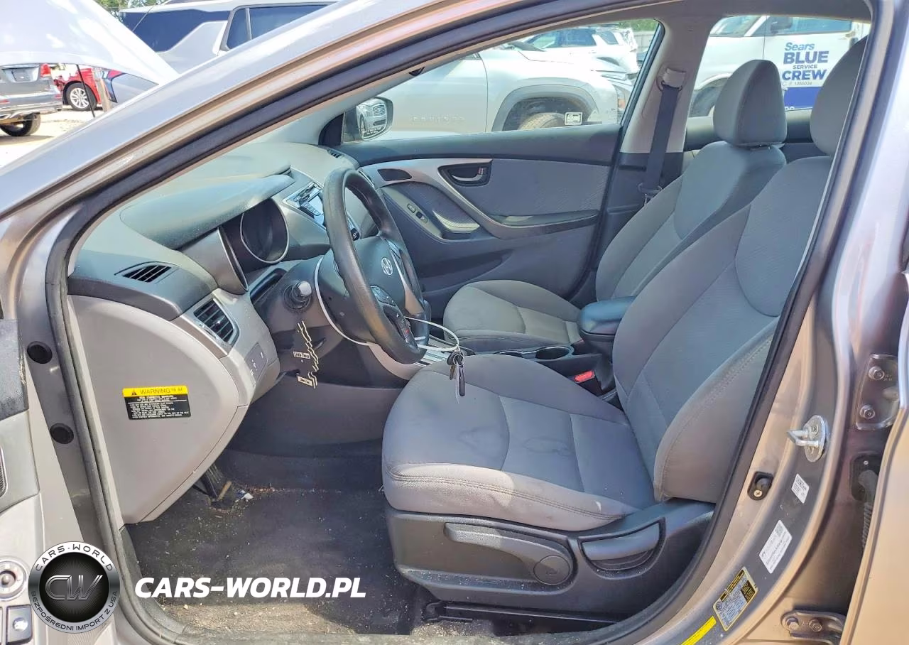 2013 Hyundai Elantra Gls VIN:KMHDH4AE9DU754584 - 7