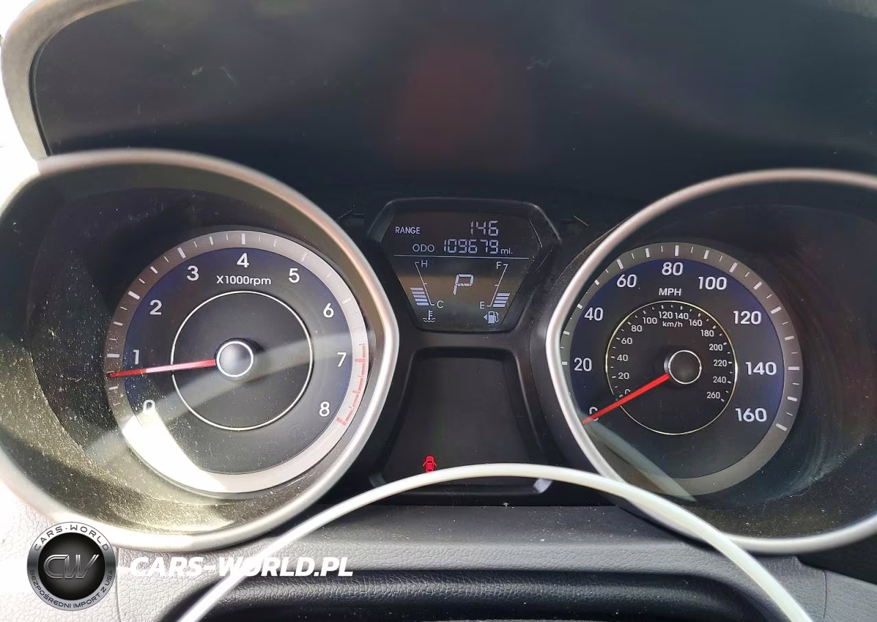 2013 Hyundai Elantra Gls VIN:KMHDH4AE9DU754584 - 9