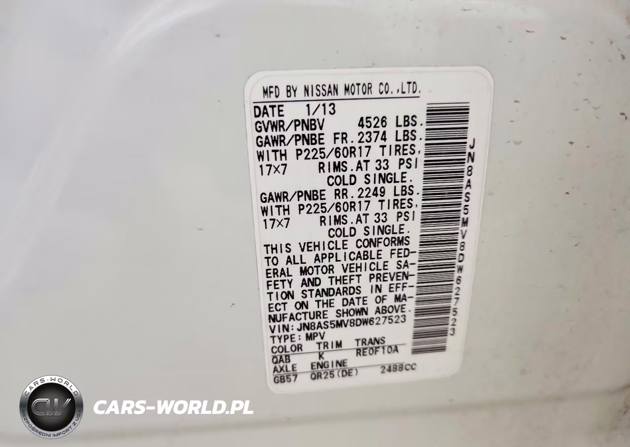 2013 Nissan Rogue S VIN:JN8AS5MV8DW627523 - 13