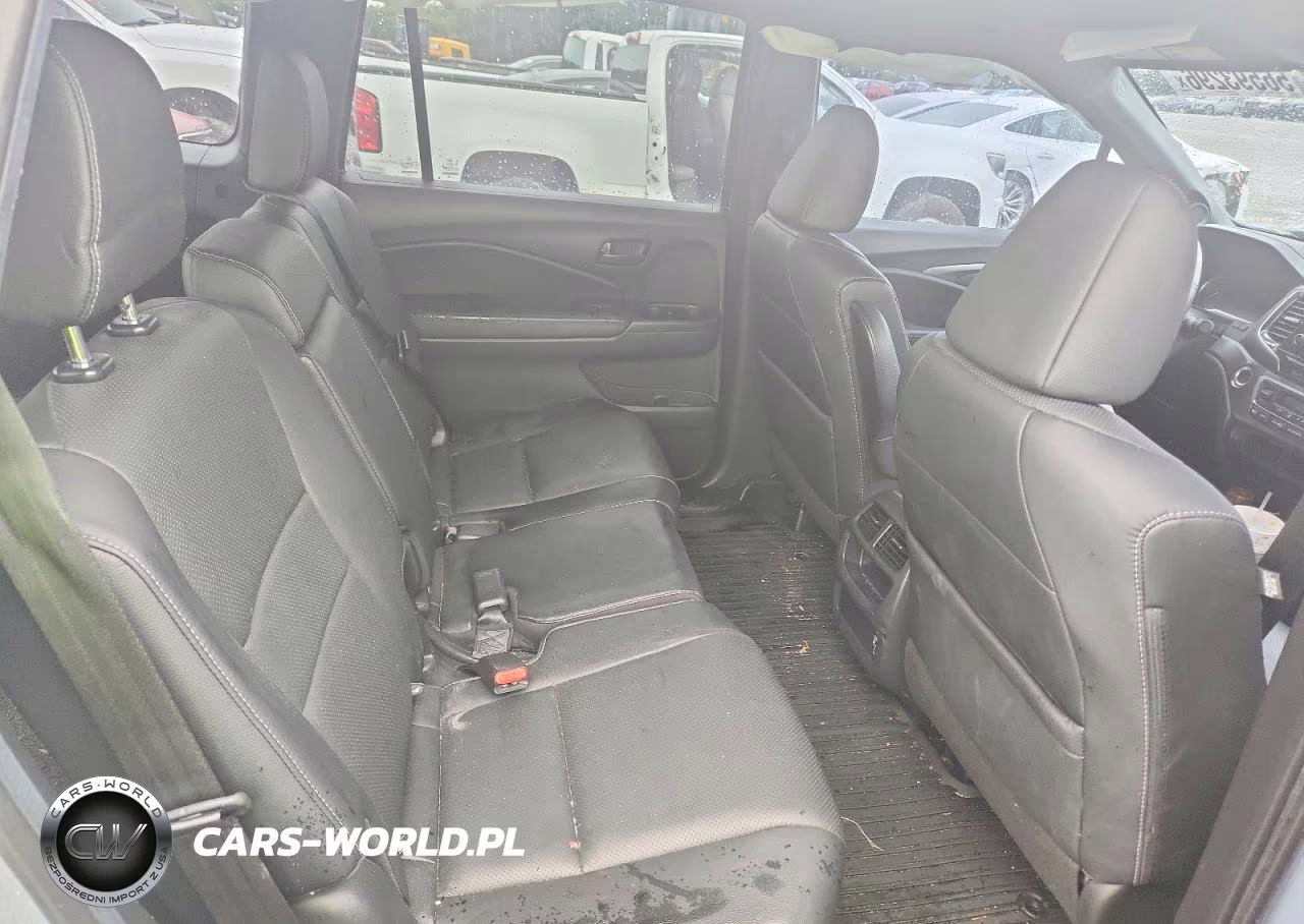 2022 Honda Passport Exl VIN:5FNYF7H55NB000028 - 11