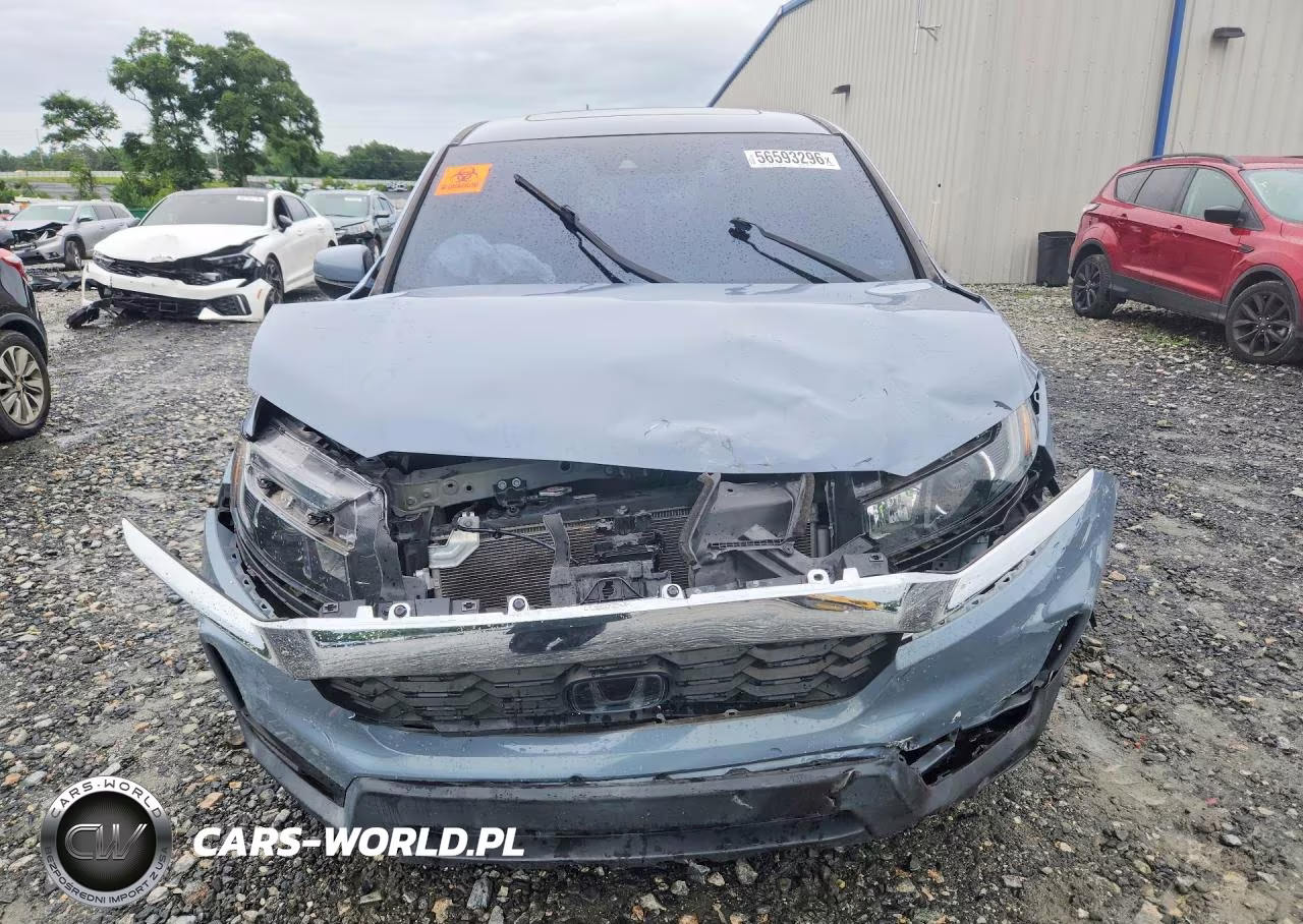2022 Honda Passport Exl VIN:5FNYF7H55NB000028 - 5