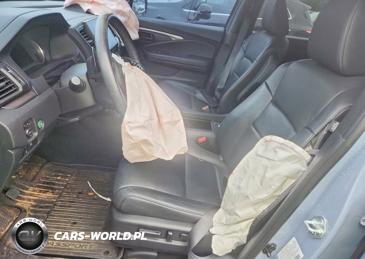 2022 Honda Passport Exl VIN:5FNYF7H55NB000028 - 7