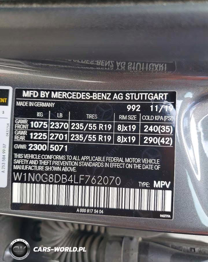 2020 Mercedes-Benz Glc 300 VIN:W1N0G8DB4LF762070 - 13