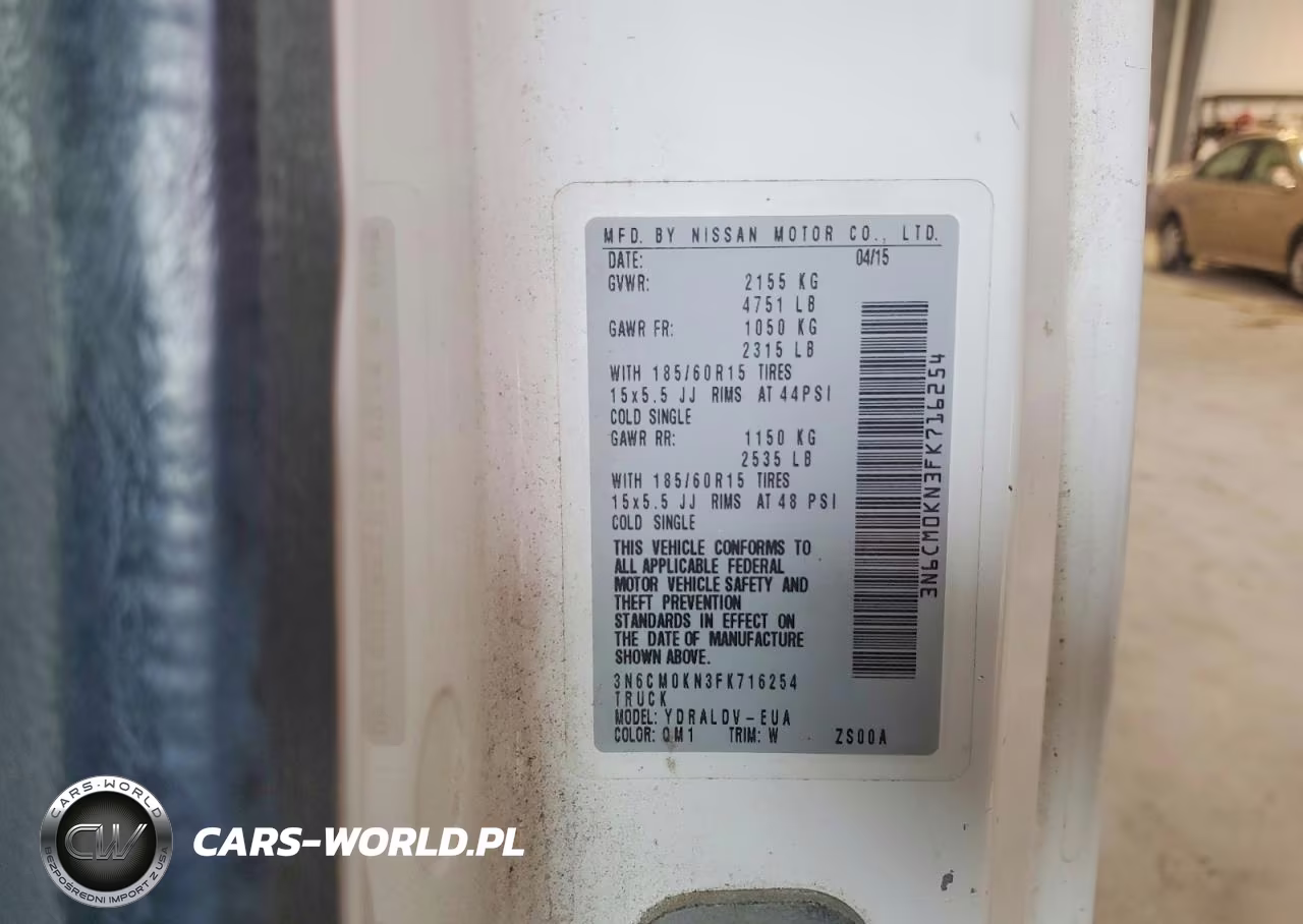 2015 Nissan Nv200 S VIN:3N6CM0KN3FK716254 - 13