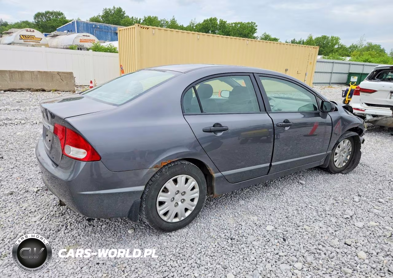 2009 Honda Civic Vp VIN:2HGFA16309H329774 - 3