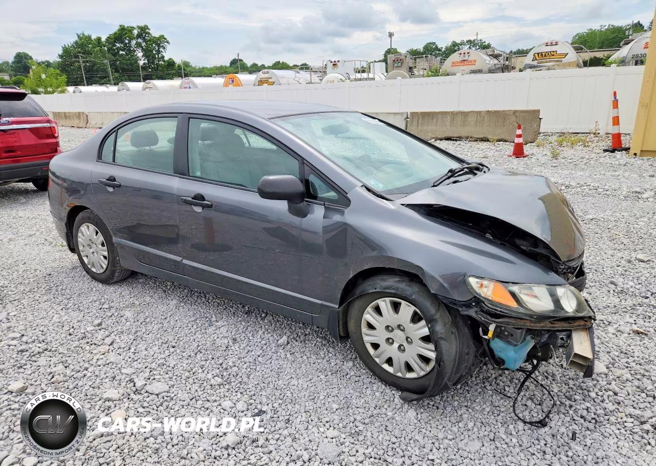 2009 Honda Civic Vp VIN:2HGFA16309H329774 - 4