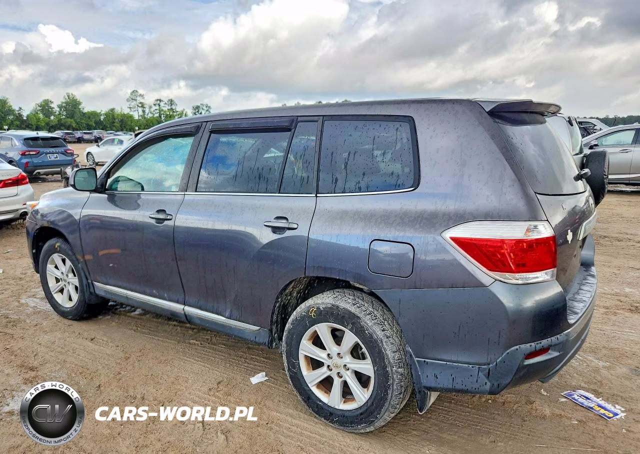 2013 Toyota Highlander Base VIN:5TDZA3EHXDS032316 - 2