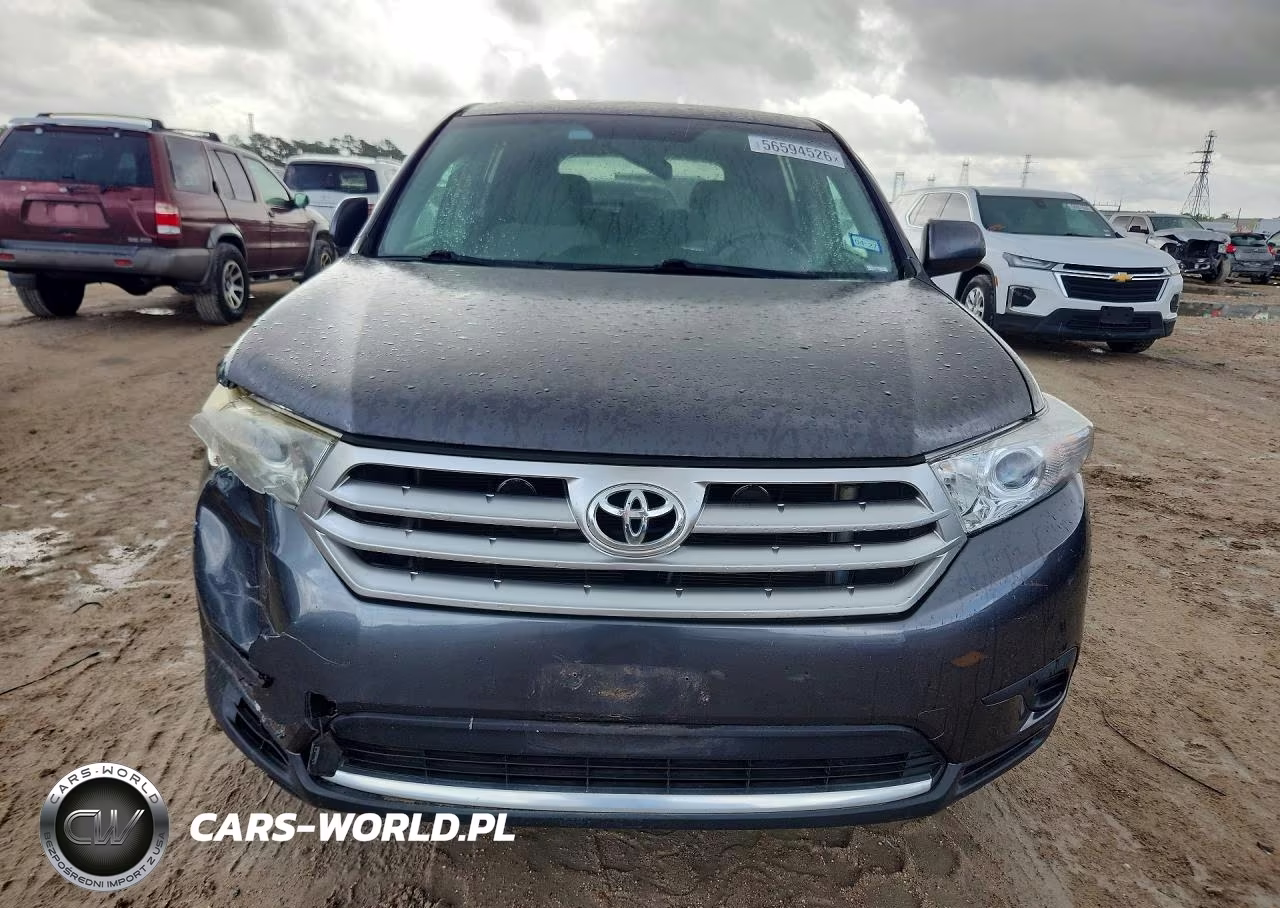 2013 Toyota Highlander Base VIN:5TDZA3EHXDS032316 - 5
