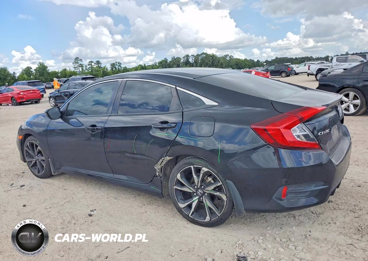 2021 Honda Civic Sport VIN:19XFC2F81ME002735 - 2