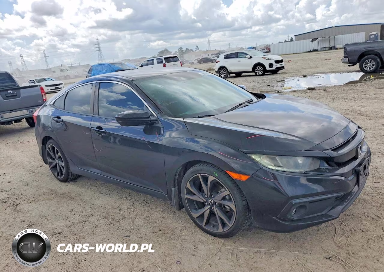 2021 Honda Civic Sport VIN:19XFC2F81ME002735 - 4