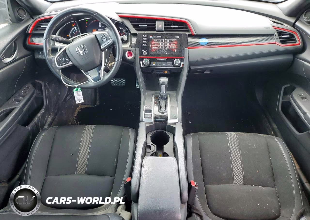 2021 Honda Civic Sport VIN:19XFC2F81ME002735 - 8