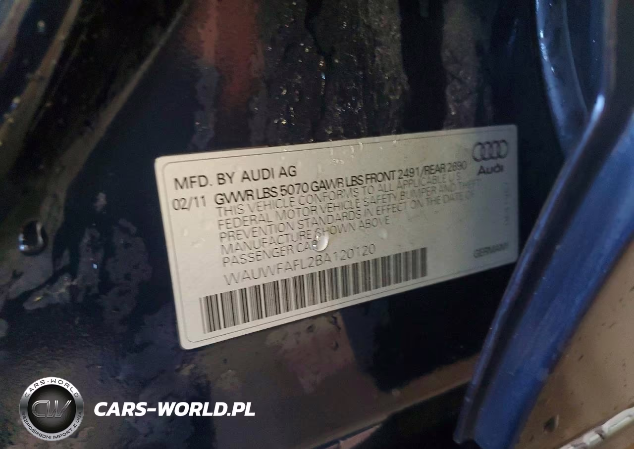 2011 Audi A4 Premium Plus VIN:WAUWFAFL2BA120120 - 12