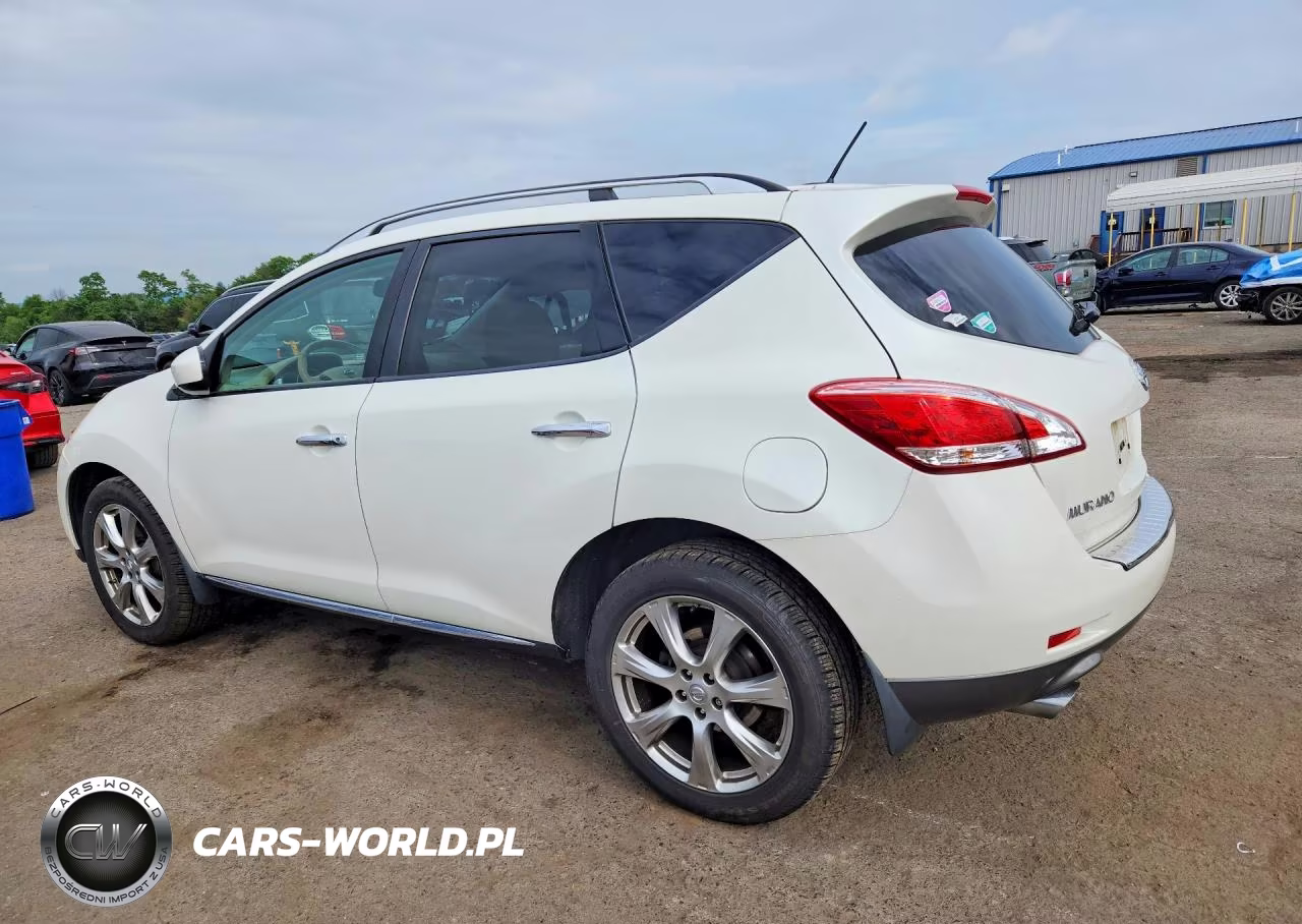 2012 Nissan Murano S VIN:JN8AZ1MW2CW217599 - 2