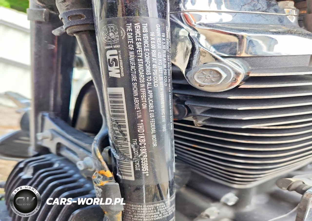 2019 Harley Davidson Flhx VIN:1HD1KBC18KB659951 - 8