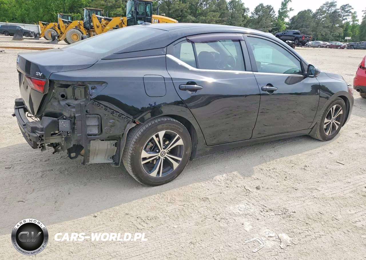 2020 Nissan Sentra Sv VIN:3N1AB8CVXLY216052 - 3