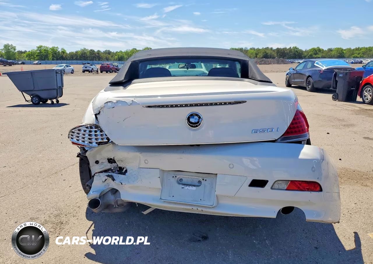 2007 BMW 650 I VIN:WBAEK13507CN80367 - 6