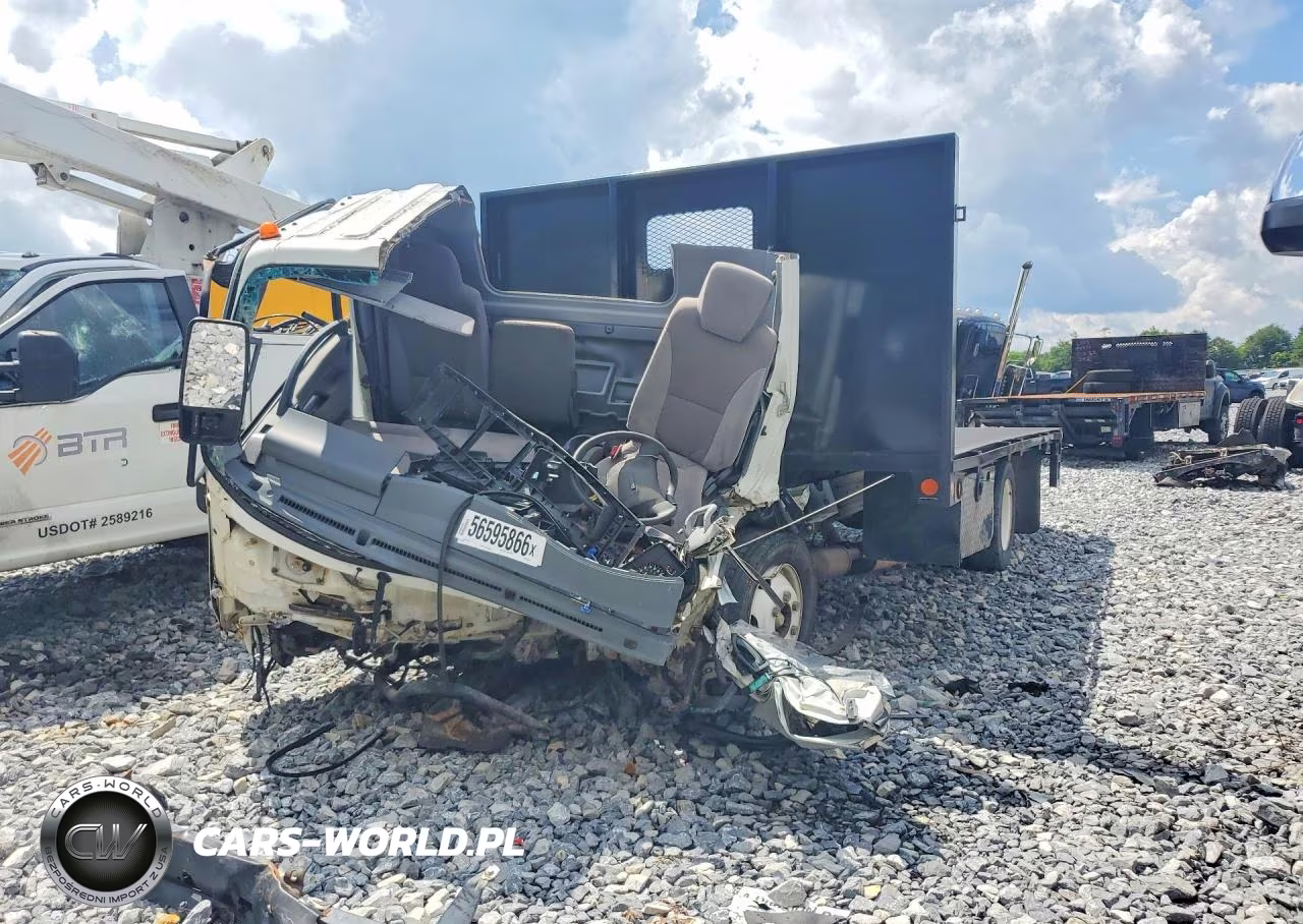 2019 Isuzu Npr Hd Flatbed Truck