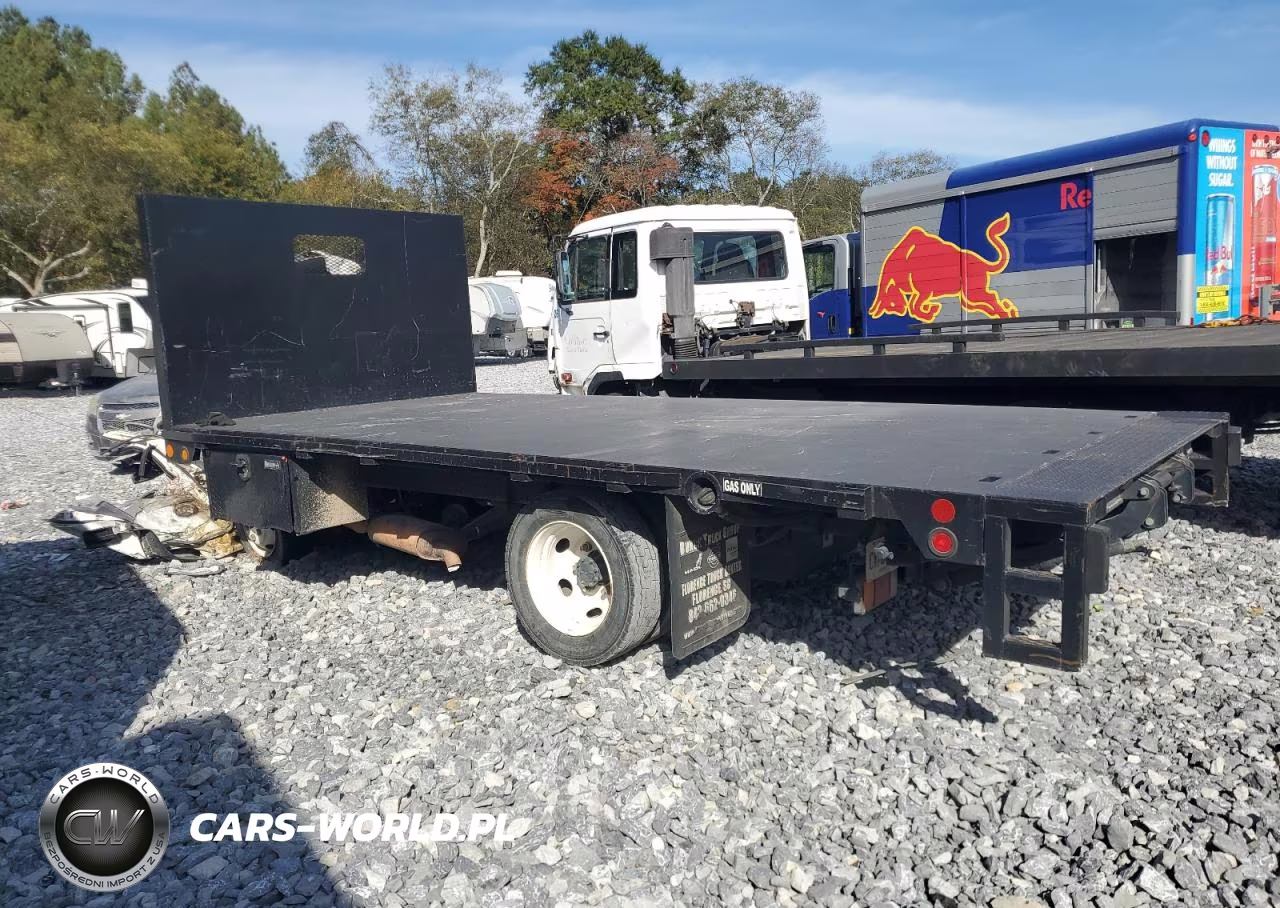 2019 Isuzu Npr Hd Flatbed Truck VIN:54DC4W1B4KS803742 - 2