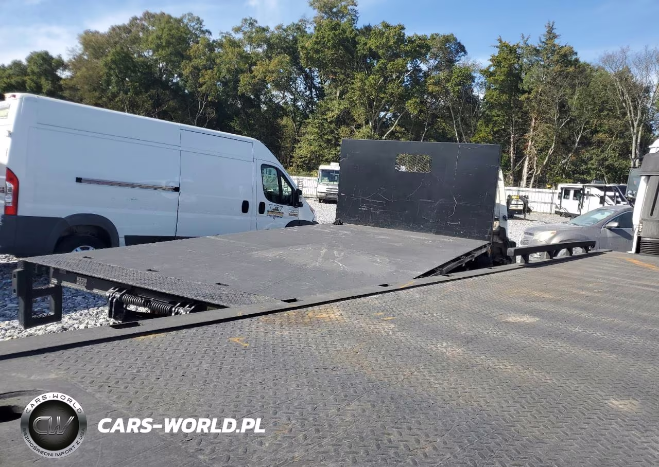 2019 Isuzu Npr Hd Flatbed Truck VIN:54DC4W1B4KS803742 - 3