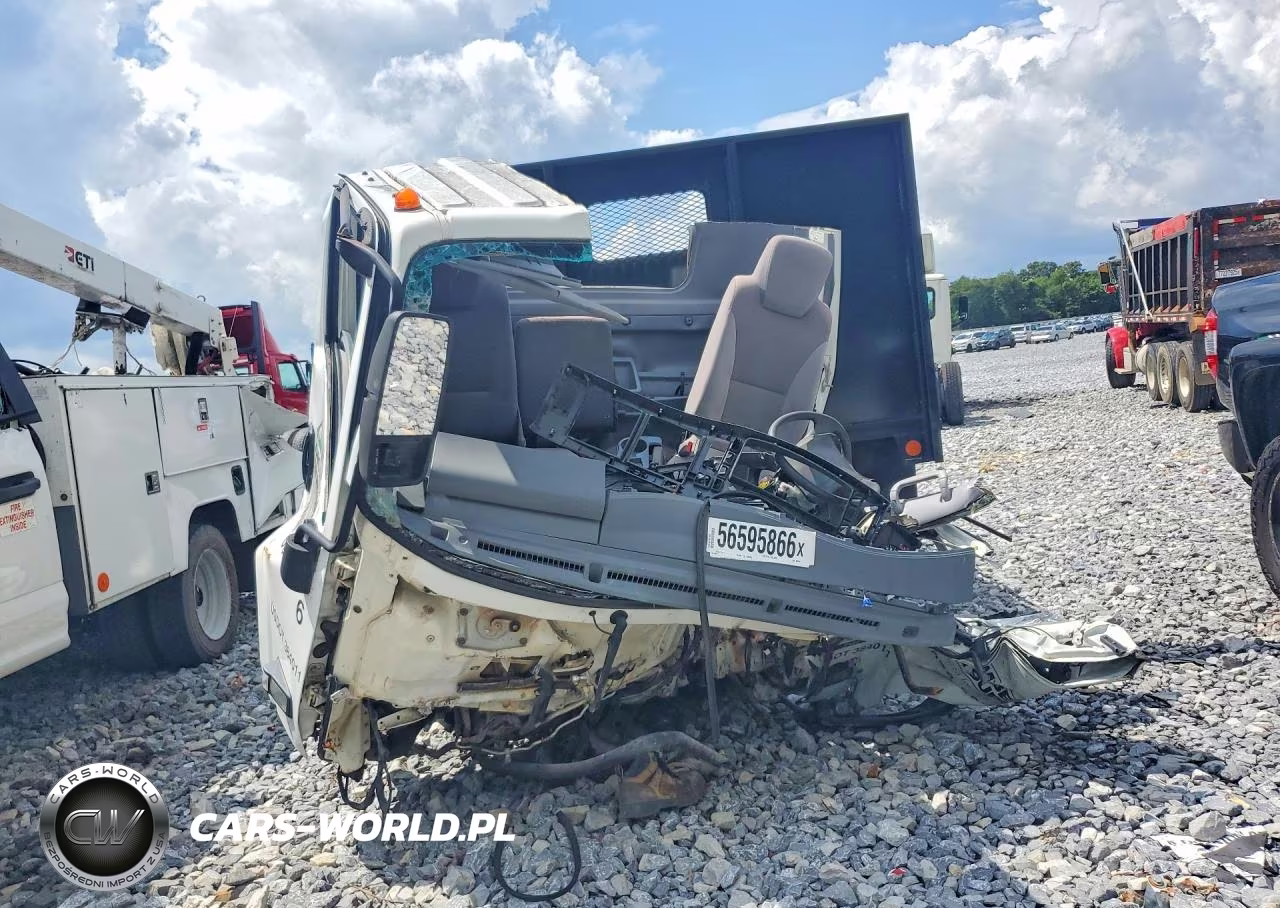 2019 Isuzu Npr Hd Flatbed Truck VIN:54DC4W1B4KS803742 - 5