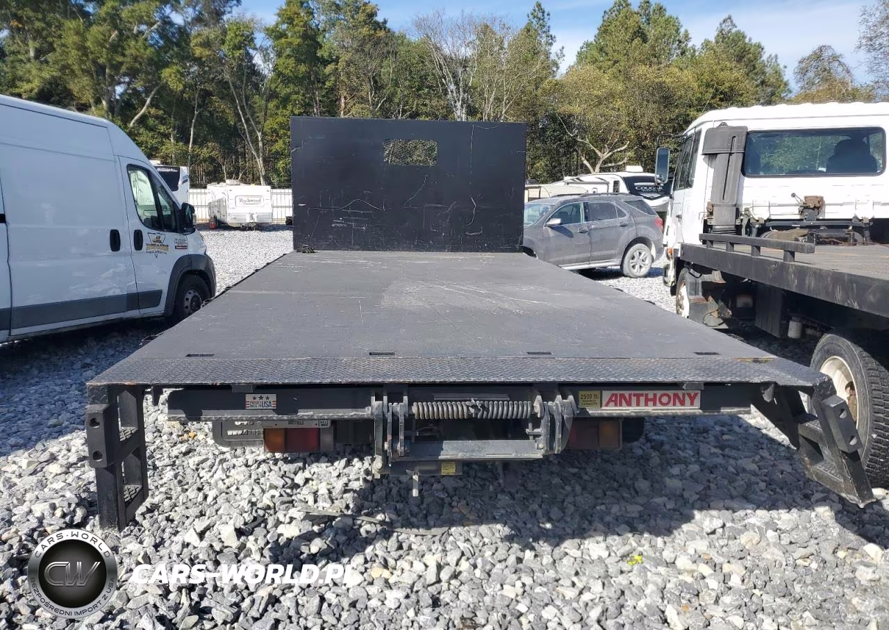 2019 Isuzu Npr Hd Flatbed Truck VIN:54DC4W1B4KS803742 - 6