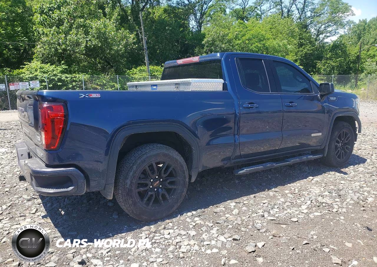 2021 GMC Sierra K1500 Elevation VIN:1GTR9CED9MZ428080 - 3