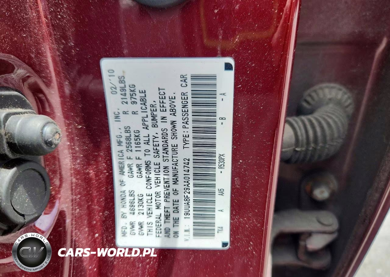 2010 Acura Tl VIN:19UUA8F29AA014742 - 13