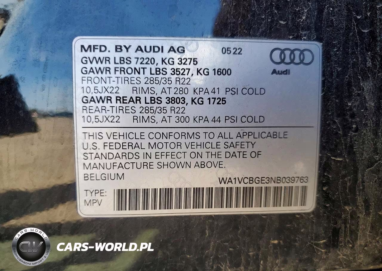 2022 Audi E-Tron S Prestige VIN:WA1VCBGE3NB039763 - 13