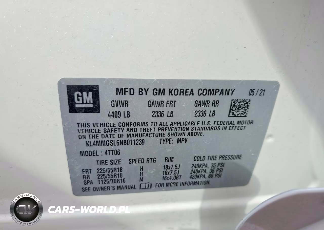 2022 Buick Encore Gx Essence VIN:KL4MMGSL6NB011239 - 12