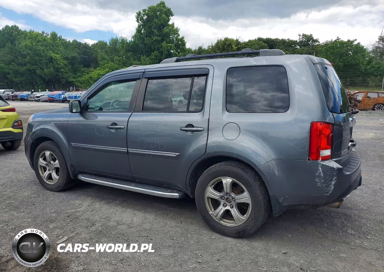 2013 Honda Pilot Exl VIN:5FNYF4H50DB041681 - 2