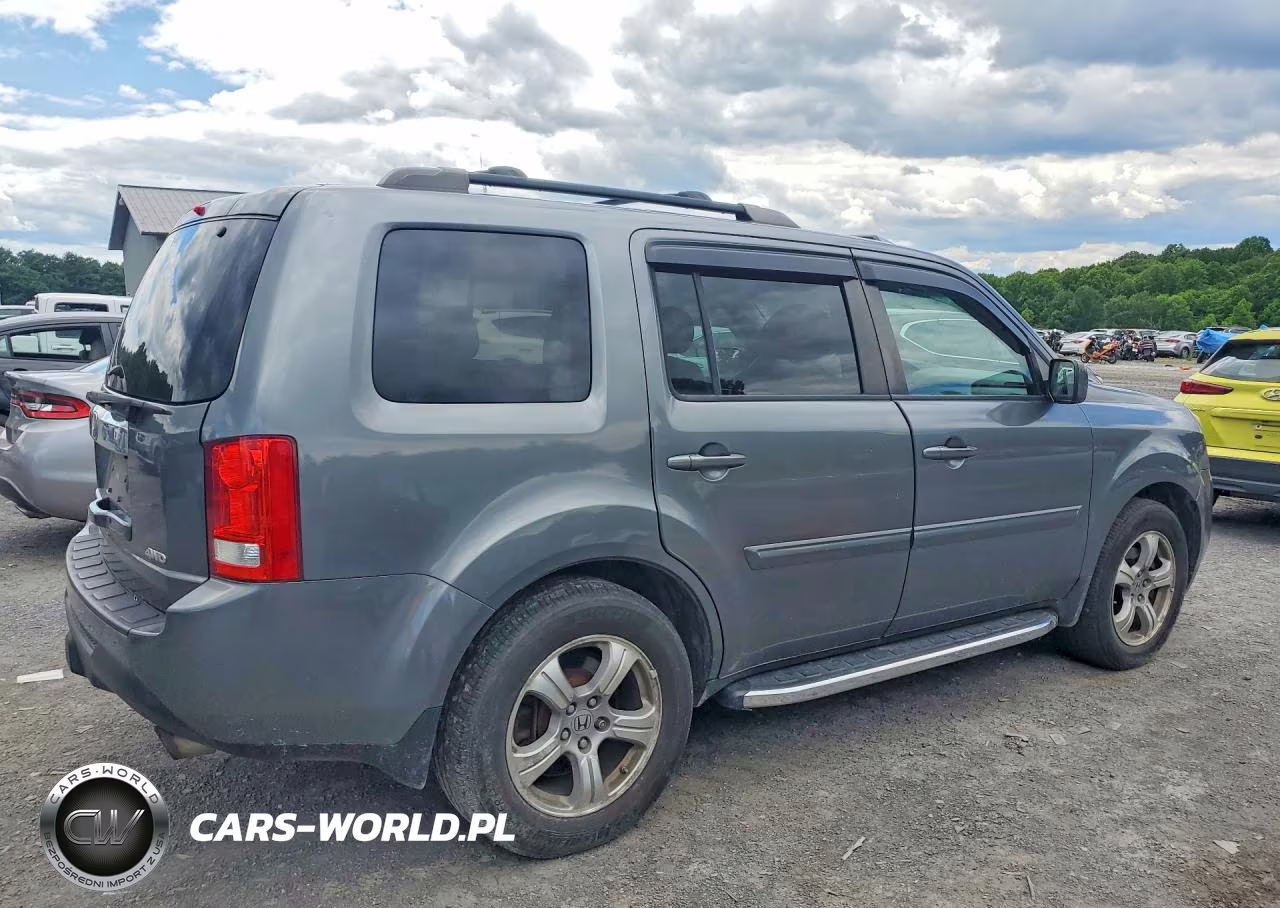 2013 Honda Pilot Exl VIN:5FNYF4H50DB041681 - 3
