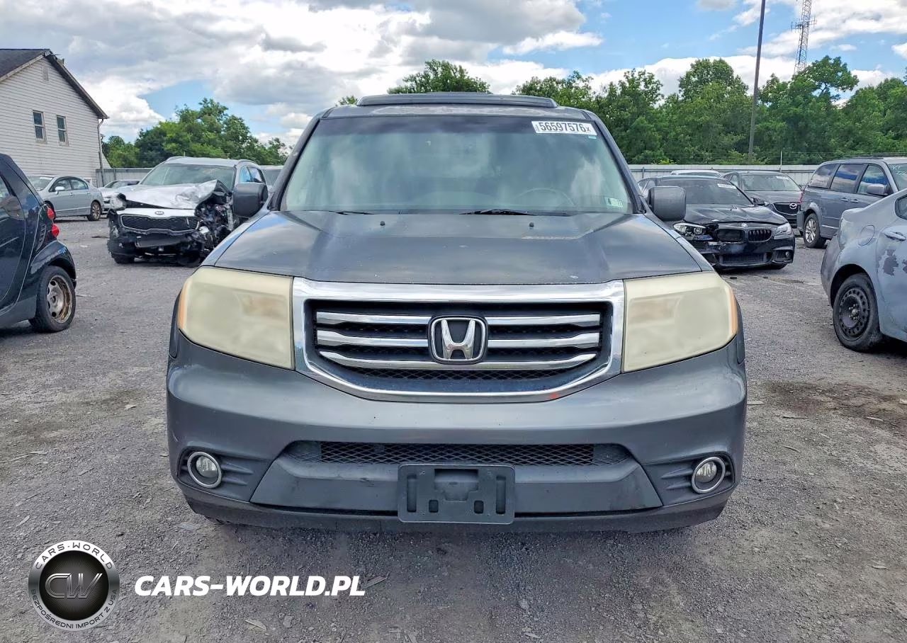 2013 Honda Pilot Exl VIN:5FNYF4H50DB041681 - 5
